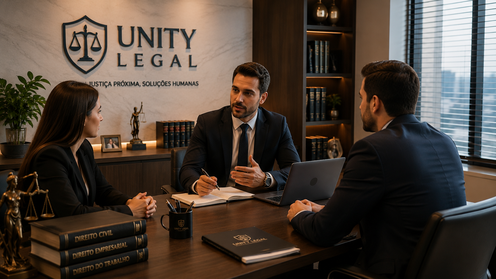 Unity Legal - Mensagem de Espera Telefônica