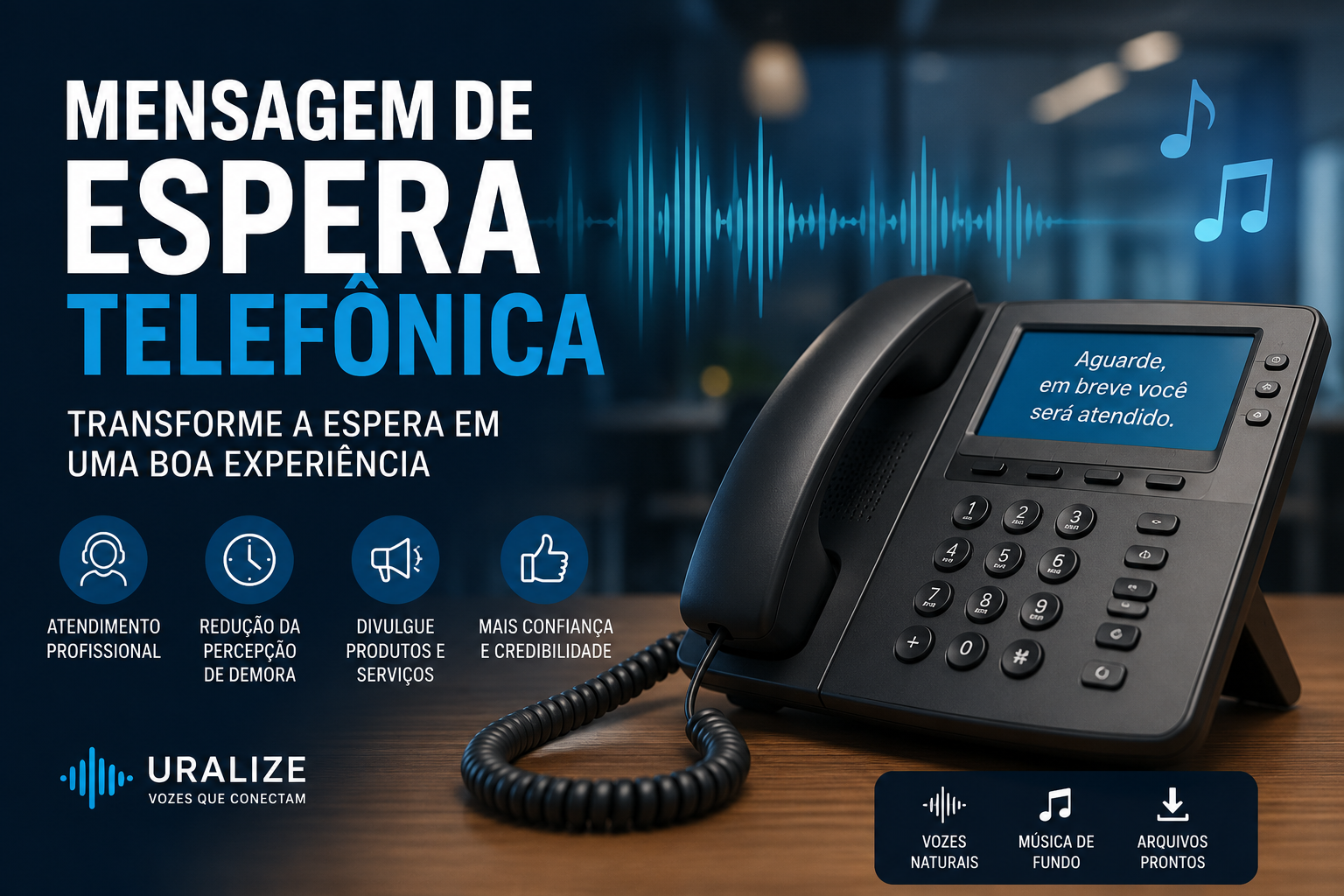 Mensagem de Espera Telefônica: Como Melhorar a Experiência do Cliente