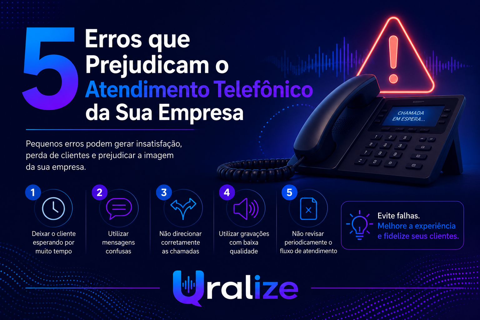5 Erros que Prejudicam o Atendimento Telefônico da Sua Empresa